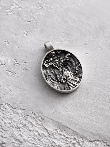 REYTEL Pendant 'MOSES' in Silver: front