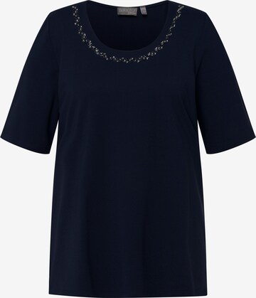 Ulla Popken Shirt in Blauw: voorkant