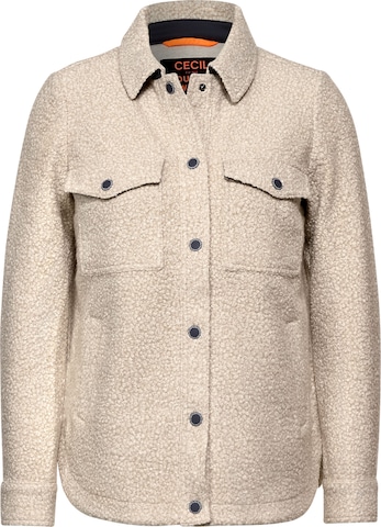 CECIL Overshirt in Beige: front
