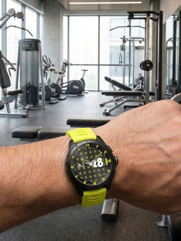 Montre digitale Lotus en vert : devant