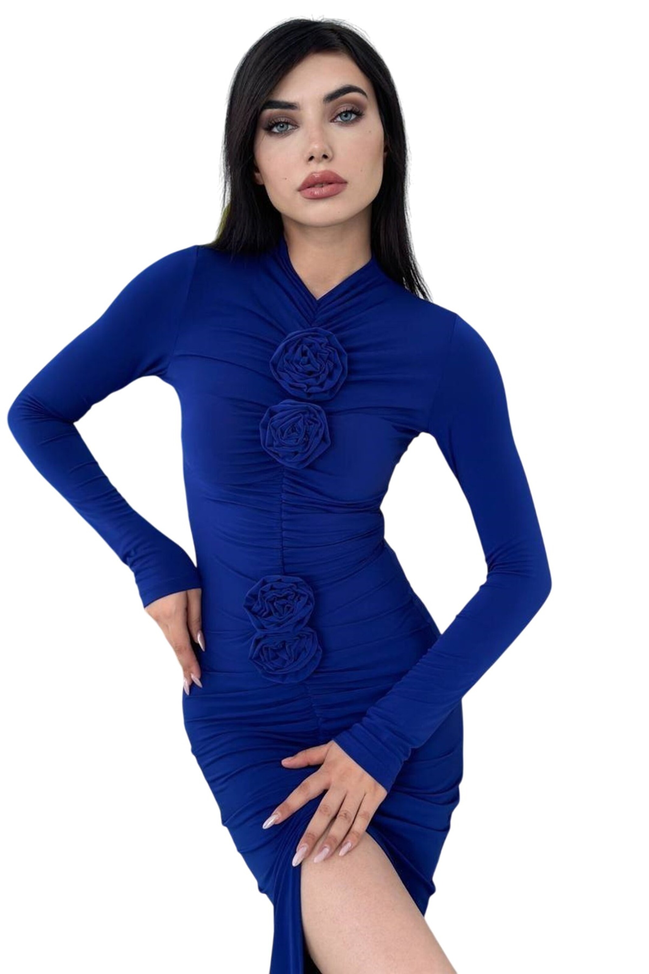 WOMAN VISION Dress in Blue: front