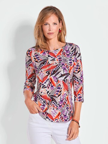 Goldner Shirt in Gemengde kleuren: voorkant