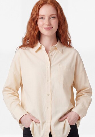 MYMO - Blusa en amarillo: frente