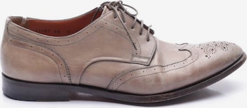 Santoni Halbschuhe 41,5 in Braun: predná strana