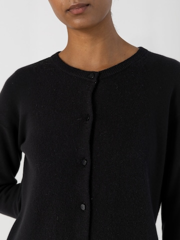 Coster Copenhagen Kardigan ' Cashmere ' – černá: přední strana