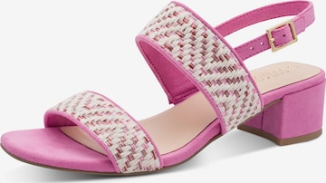 rožinė MARCO TOZZI by GUIDO MARIA KRETSCHMER Basutės su dirželiais: priekis