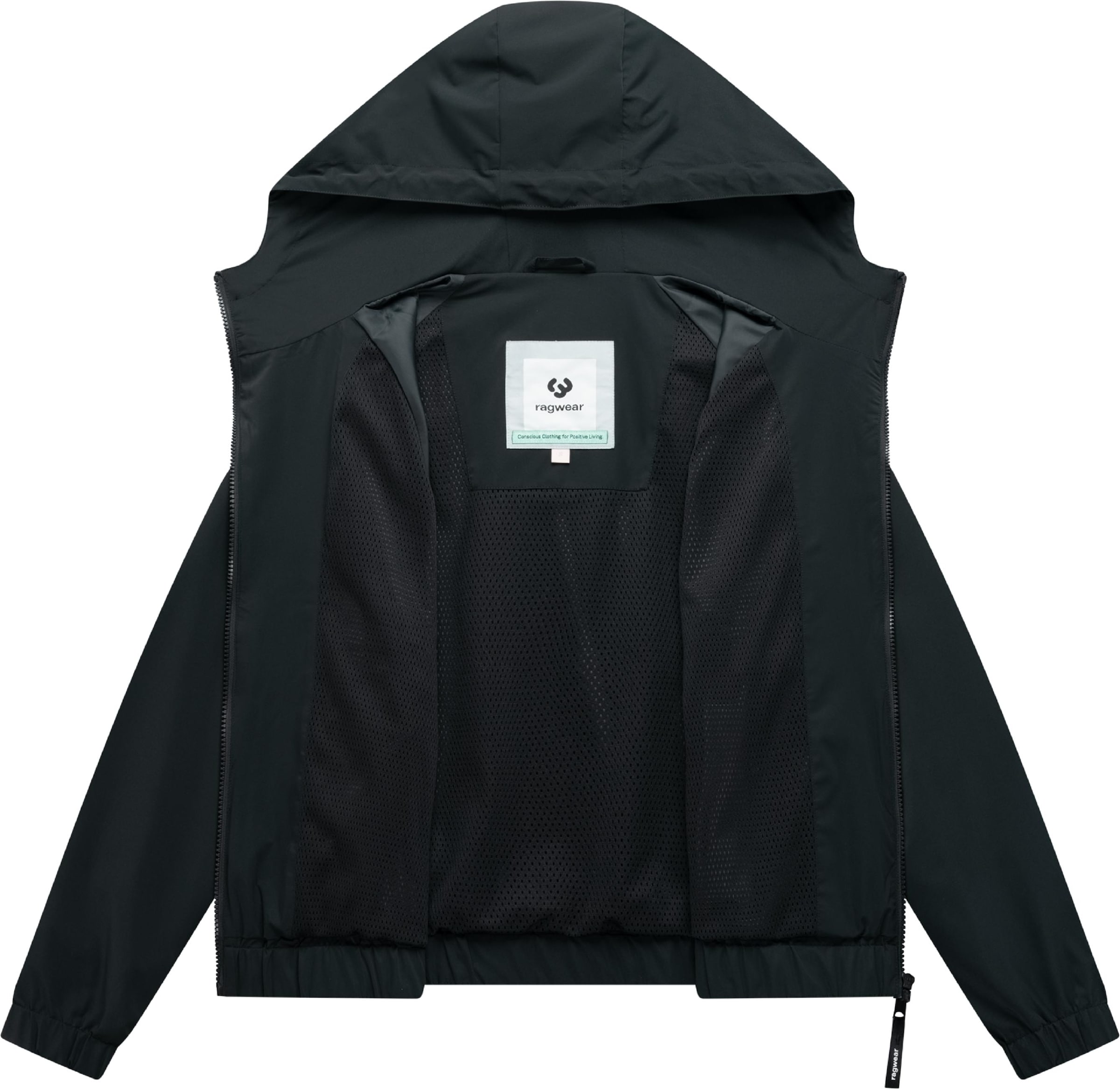 Giacca funzionale 'Anndra' di Ragwear in nero