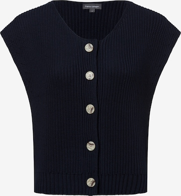 Cardigan Franco Callegari en bleu : devant