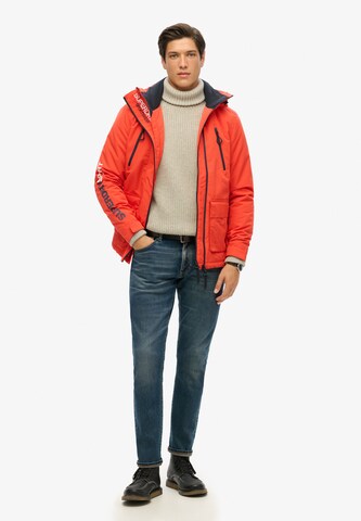 Veste mi-saison Superdry en orange
