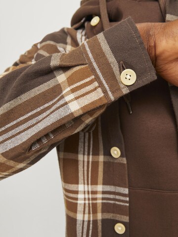 JACK & JONES Regular Fit Skjorte i brun
