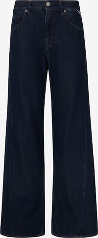 REPLAY Wide Leg Farkut 'NARJA' värissä sininen: etupuoli