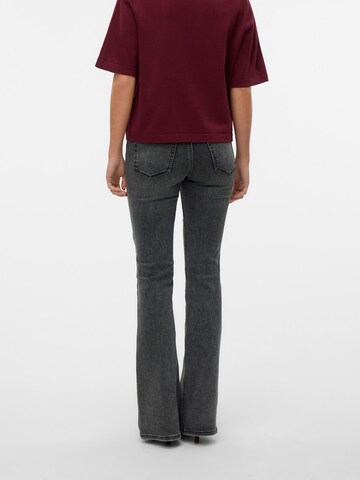VERO MODA Flared Jeans 'VMGigi' in Grijs: voorkant