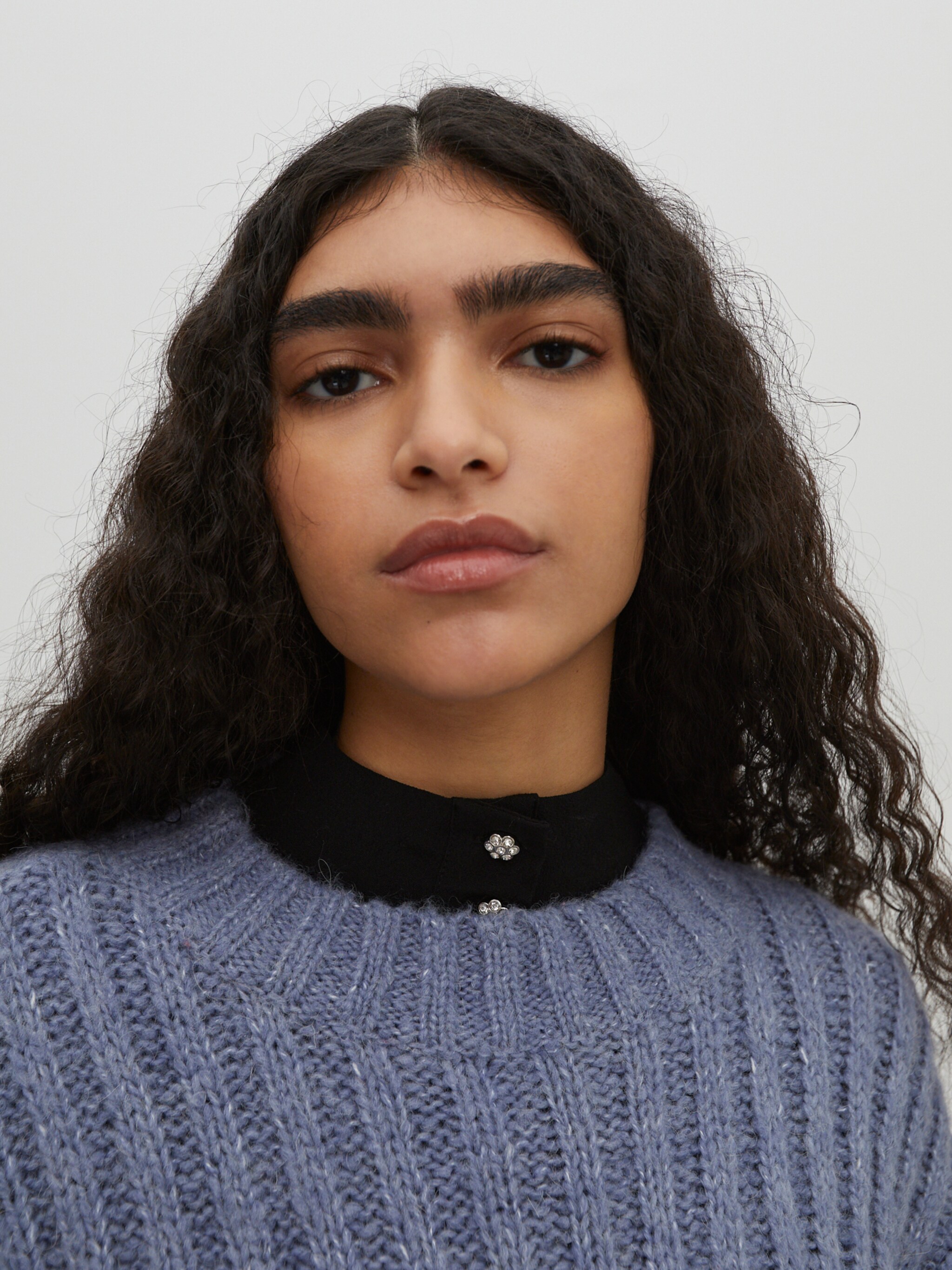 EDITED Producten Blouse 'Lise' Zwart