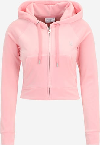Veste de survêtement 'MADISON' Juicy Couture Petite en rose : devant