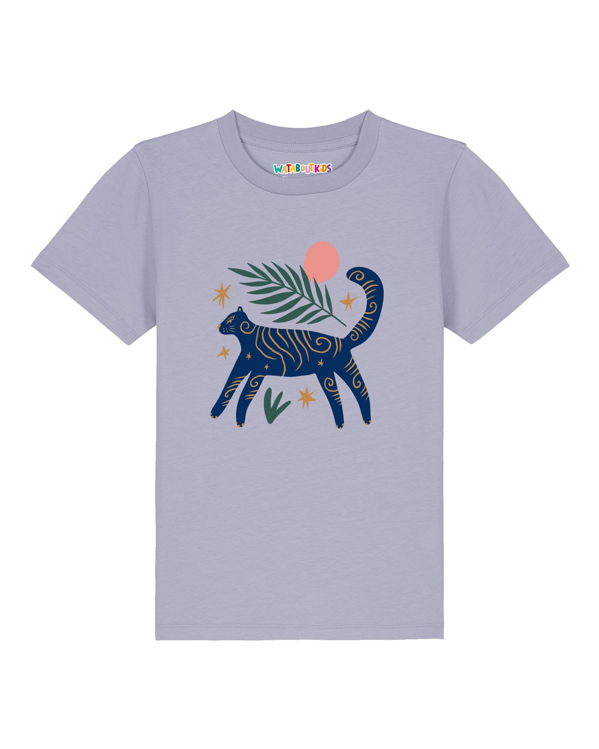 T-Shirt 'Love and flex' watabout.kids en bleu : devant