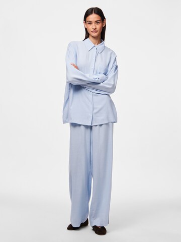 PIECES Blouse 'PCPia' in Blauw