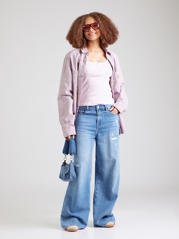 Top 'PCKITTE' di PIECES in rosa