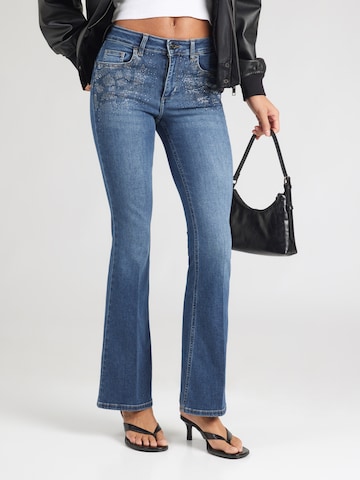 Bootcut Jean 'BEAT' Liu Jo en bleu : devant