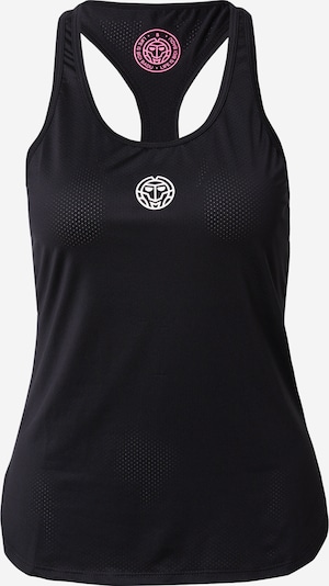 BIDI BADU Sporttop in schwarz / weiß, Produktansicht