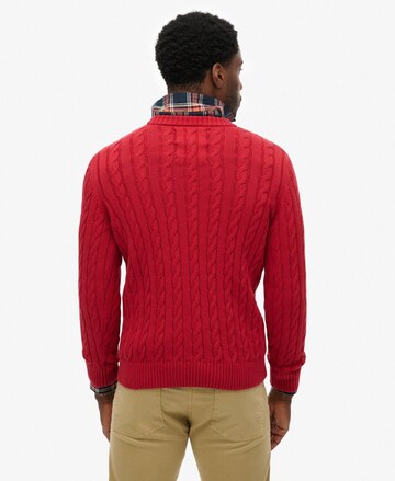 Pull-over Superdry & Co en rouge