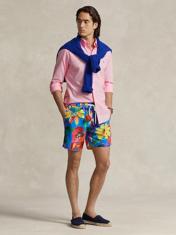 Polo Ralph Lauren Средняя посадка Рубашка в Ярко-розовый