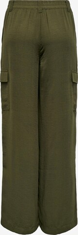 Wide leg Pantaloni cargo 'DIVYA' di JDY in verde