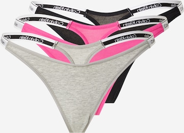 Calvin Klein UnderwearTanga gaćice - siva boja: prednji dio