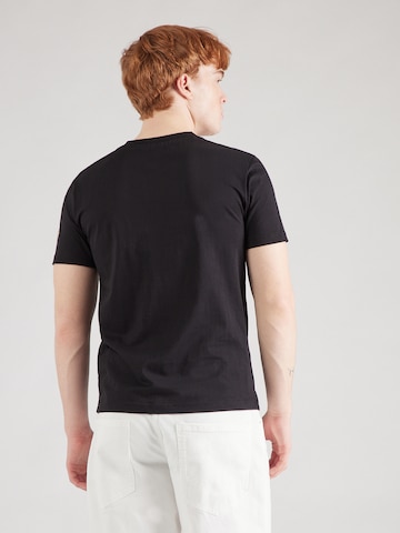 Tricou 'Tadeo' de la 19V69 ITALIA pe negru