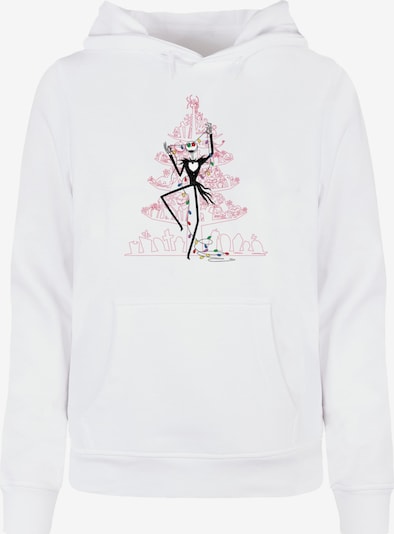 ABSOLUTE CULT Sweatshirt 'The Nightmare Before Christmas - Tree' in grün / rosa / schwarz / weiß, Produktansicht