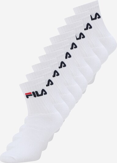 FILA Αθλητικές κάλτσες σε κόκκινο / μαύρο / λευκό, Άποψη προϊόντος