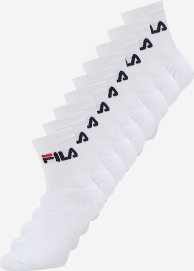 FILA Athletic Socks in Red / Black / White, Item view