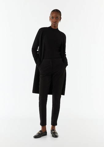 Cardigan COMMA en noir : devant