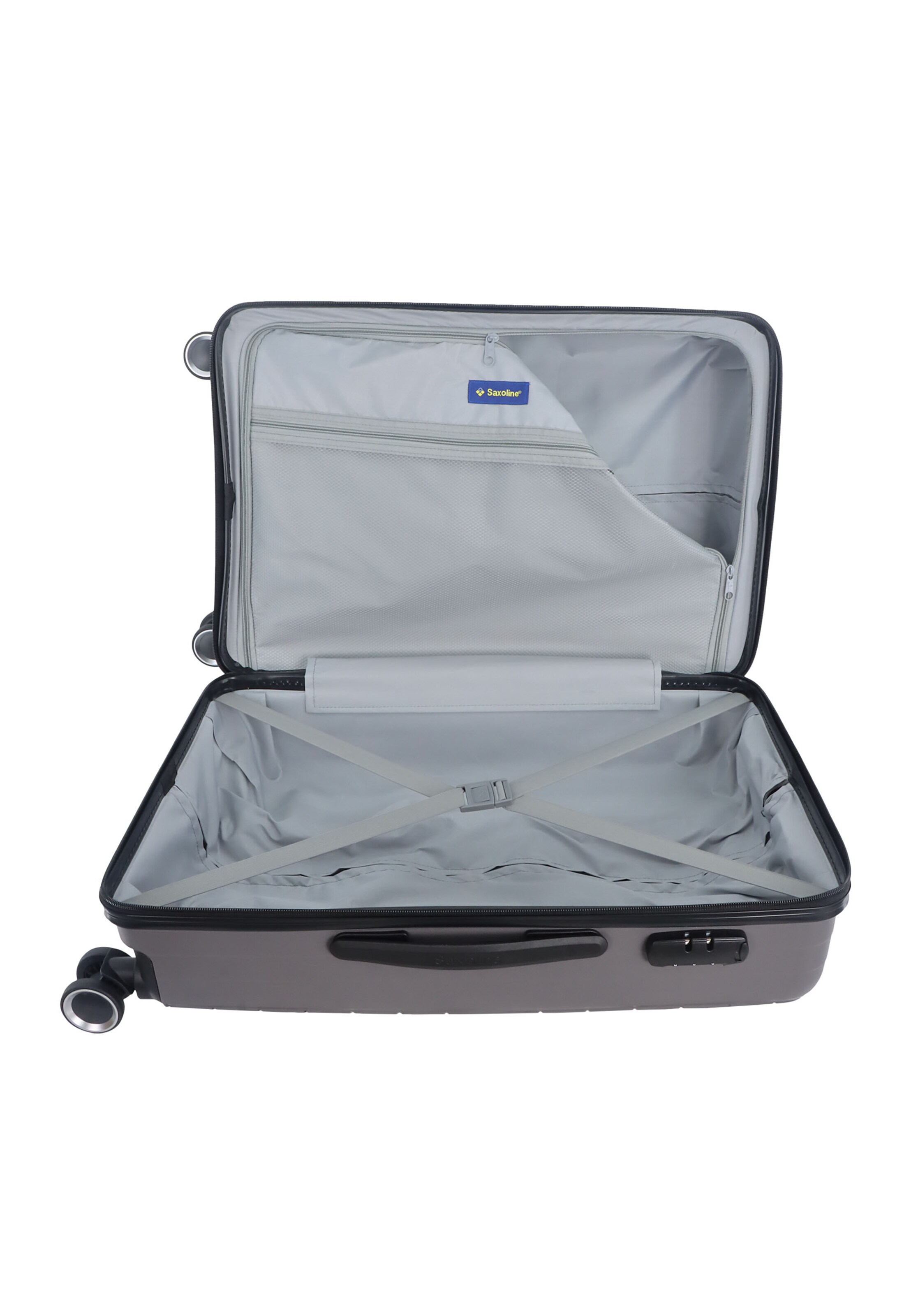Saxoline Suitcase 'Fiesta' in Grey