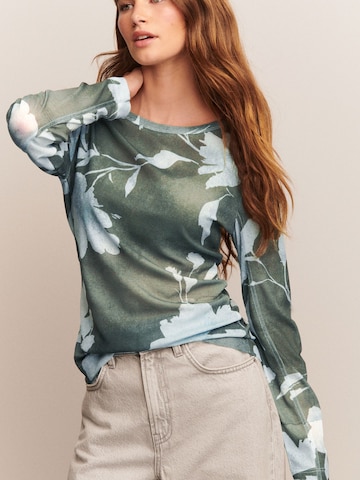Next Shirt in Grün