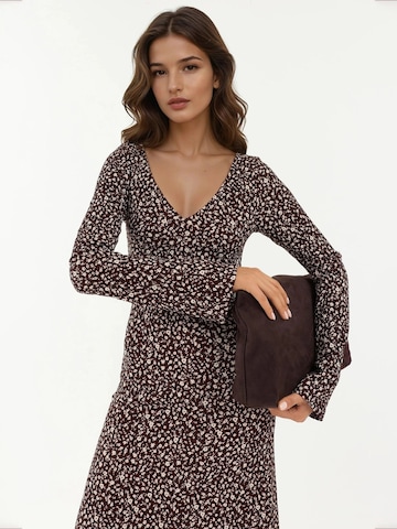 Hiccup Dress 'Maxi' in Brown