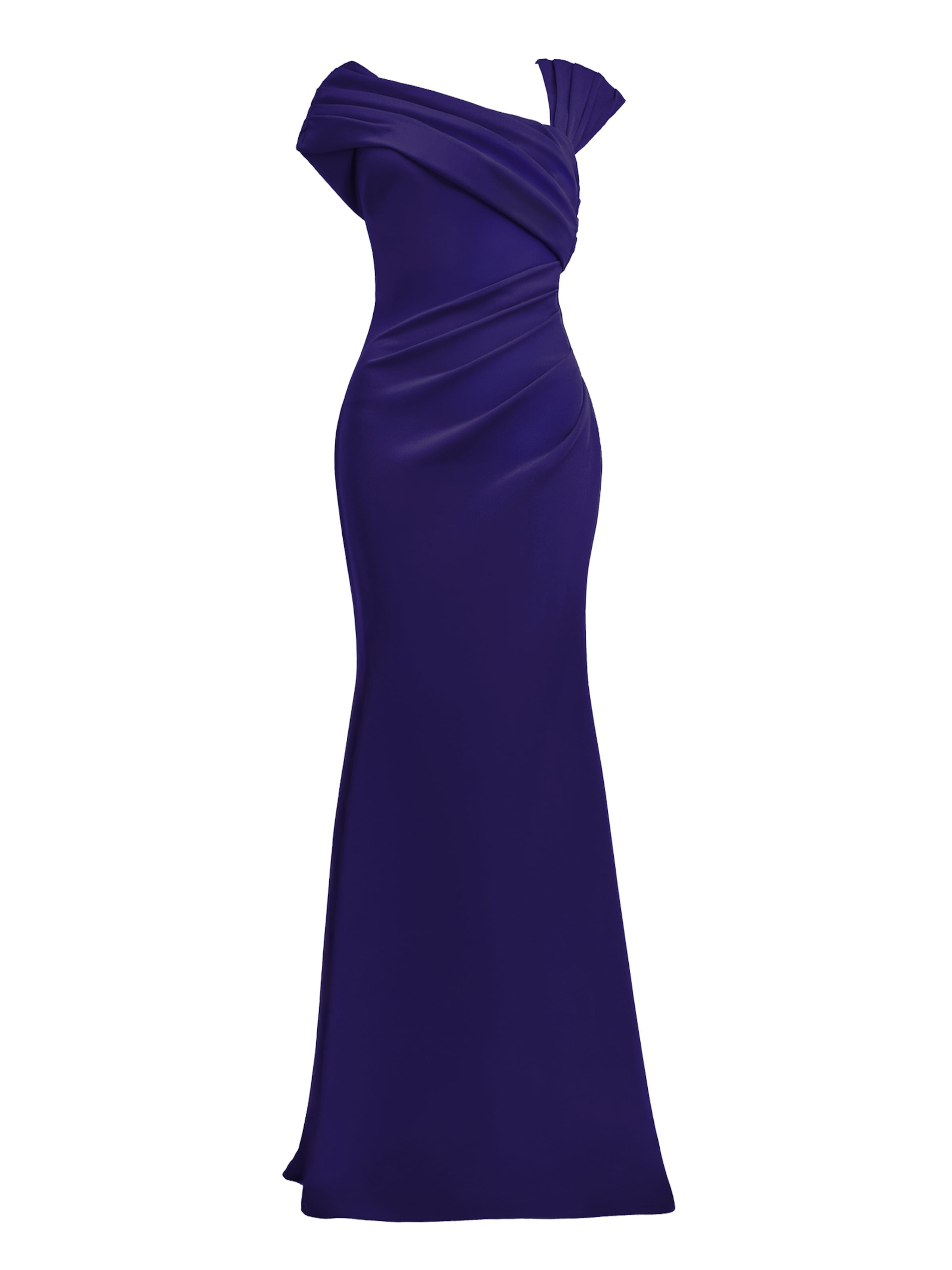 GODDIVA Maxikleid in Blau: Vorderseite