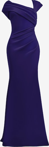 GODDIVA Dress in Blue: front