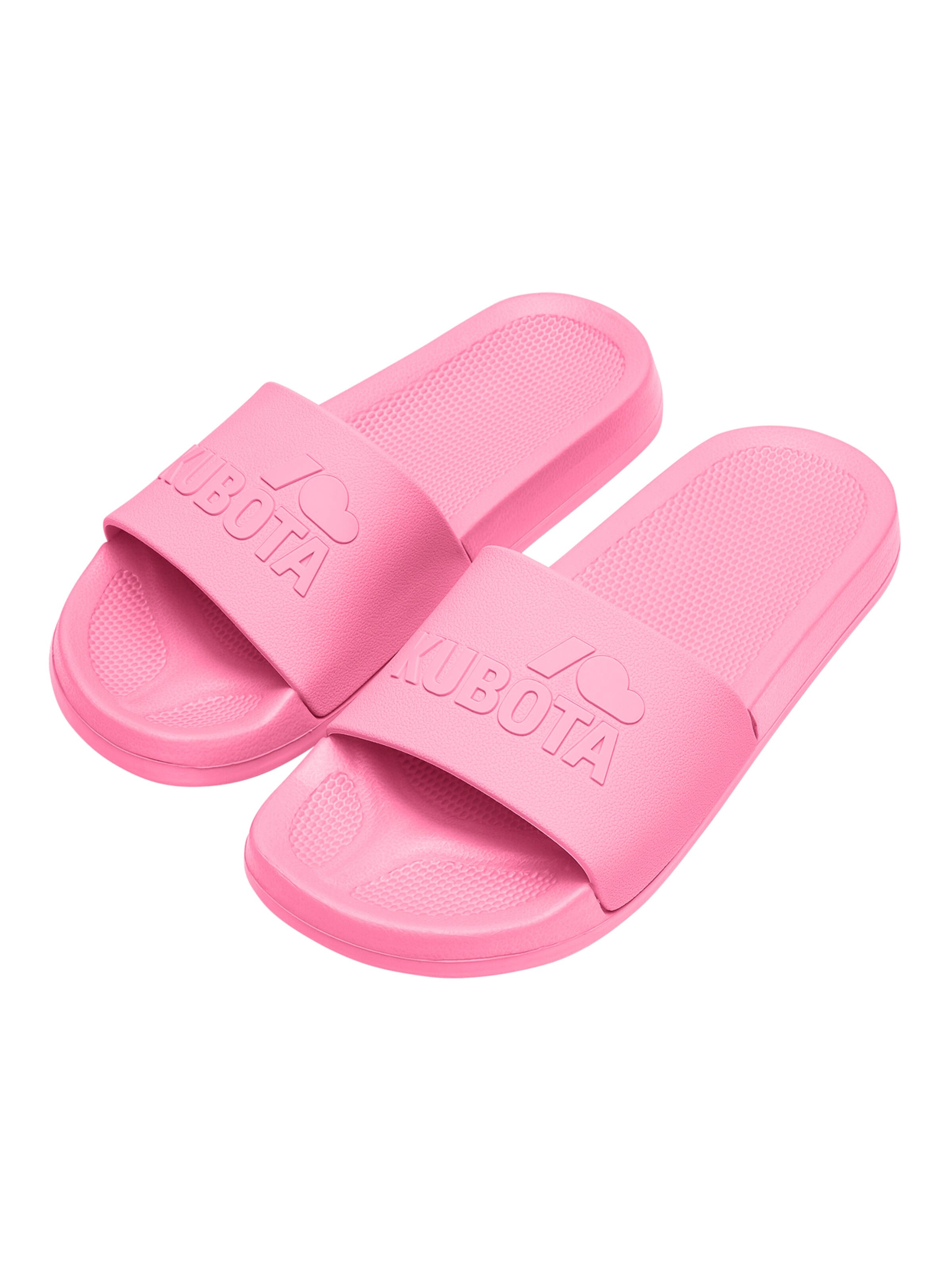 Kubota Strand-/badesko 'Kubota Women's Slip-On Light Green Basic Plain Pool Slides' i pink