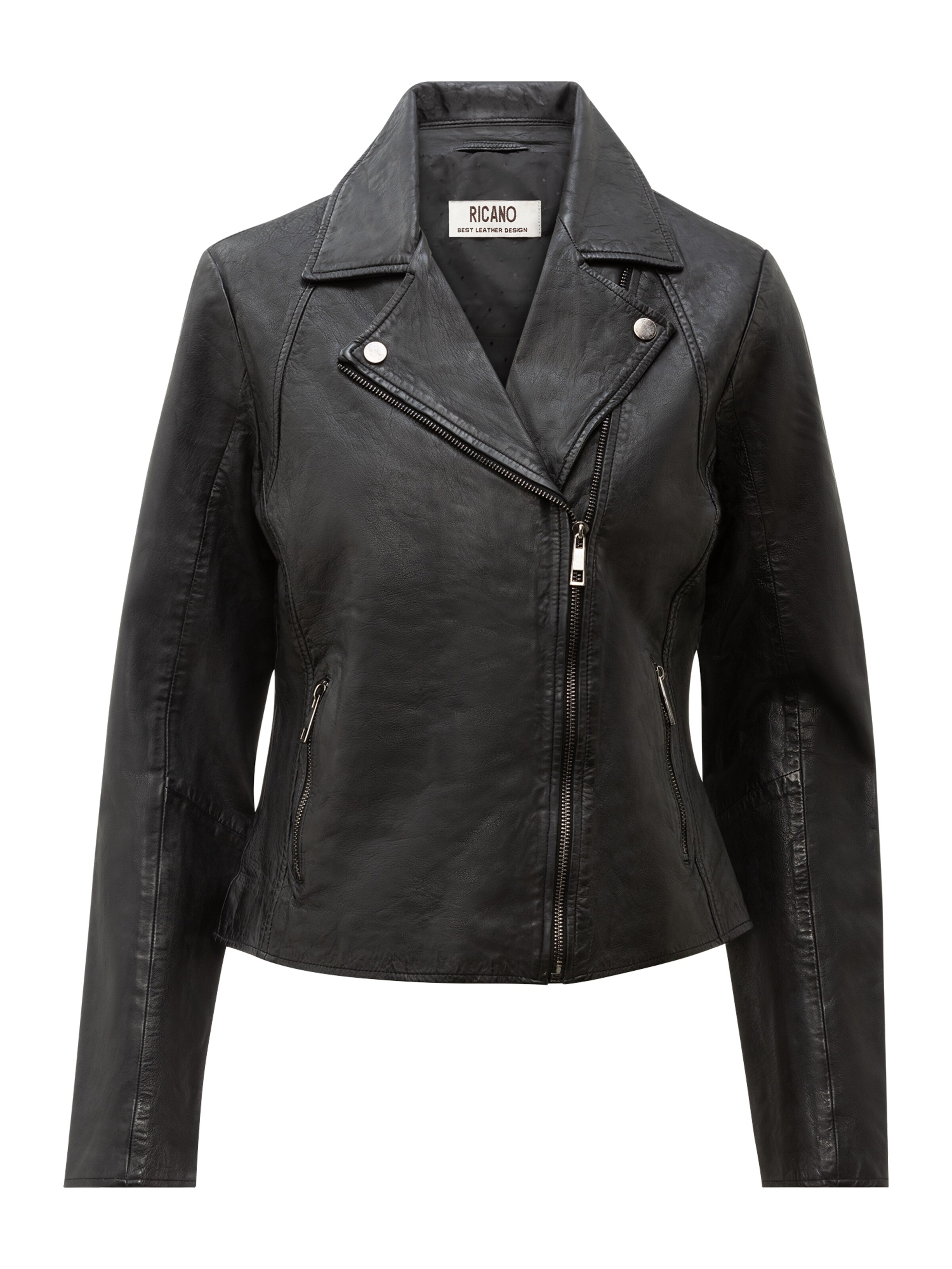 Giacca di mezza stagione 'Antonia' di RICANO in nero: frontale