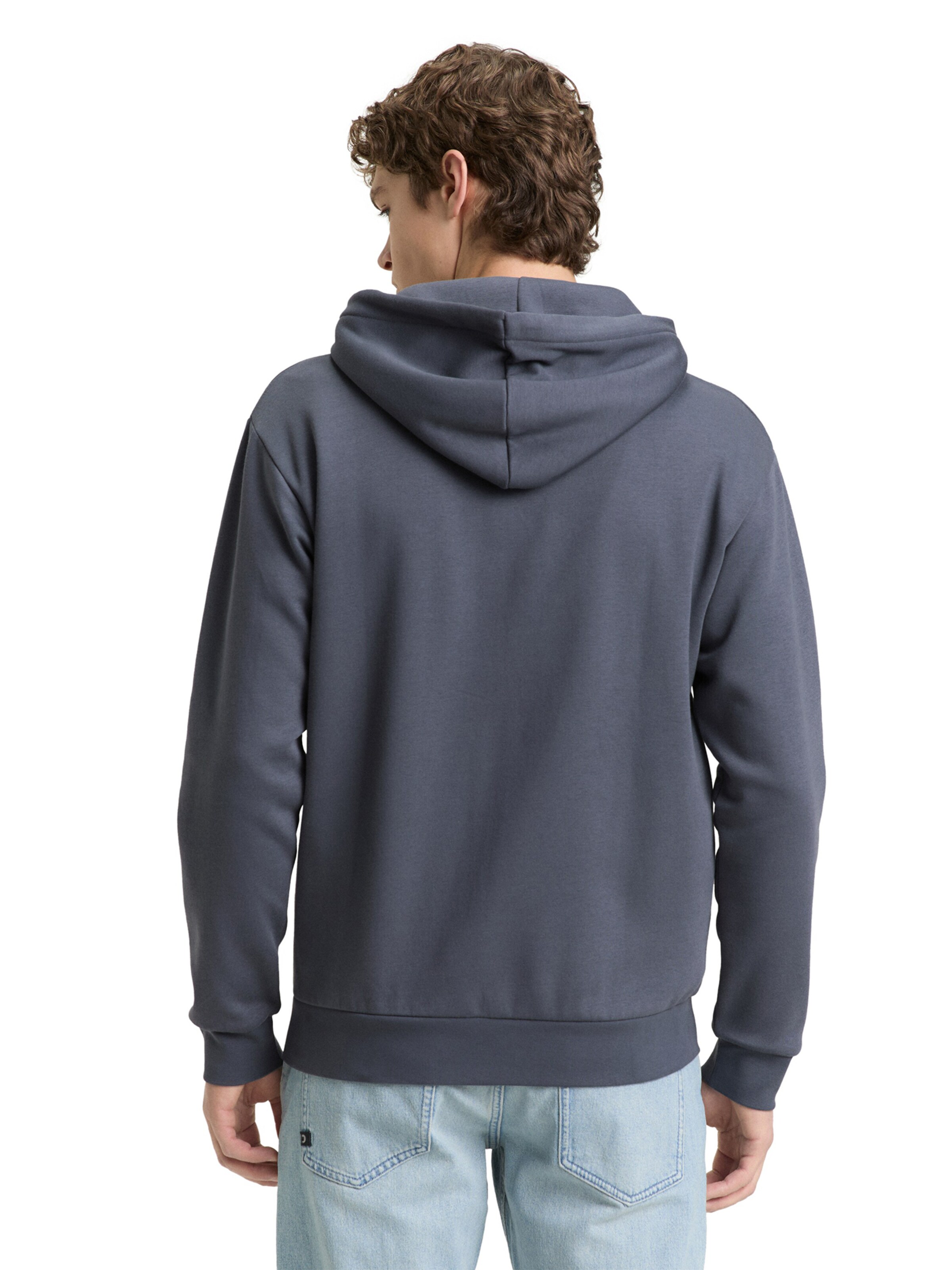 pelēks TOM TAILOR DENIM Sportiska jaka