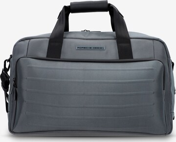 Borsa weekend 'Roadster Pro' di Porsche Design in grigio: frontale