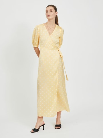 VILA Dress 'DOLETTA' in Yellow