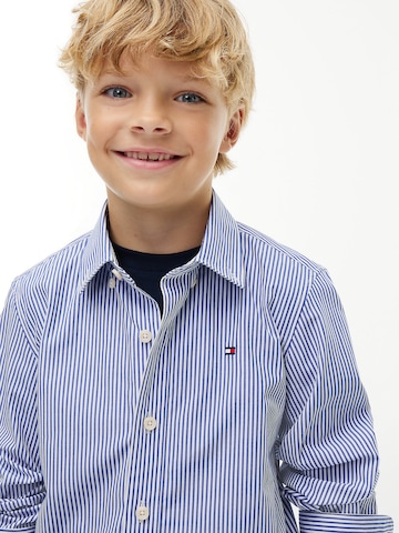 TOMMY HILFIGER Regular fit Button up shirt 'Essential' in Blue