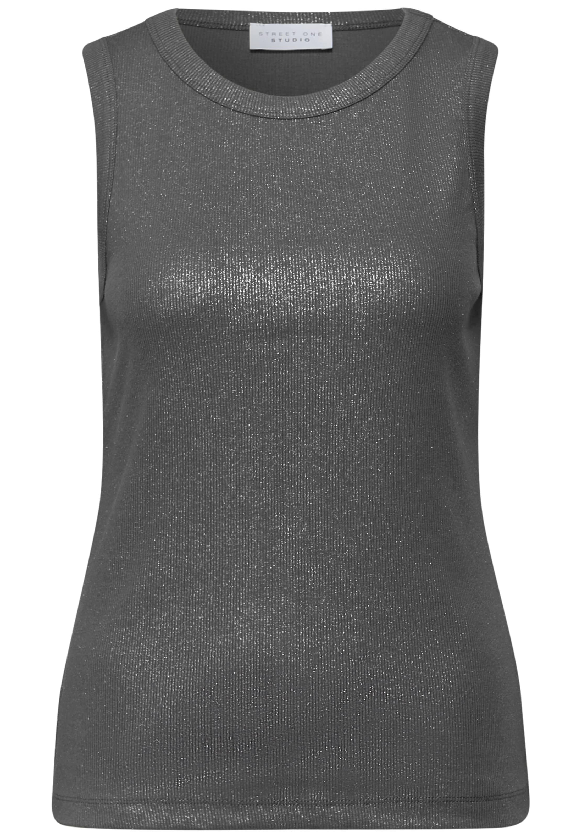 Street One Studio Top in Grau: Vorderseite