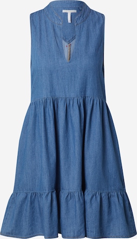 Funky Buddha Summer Dress in Blue: front