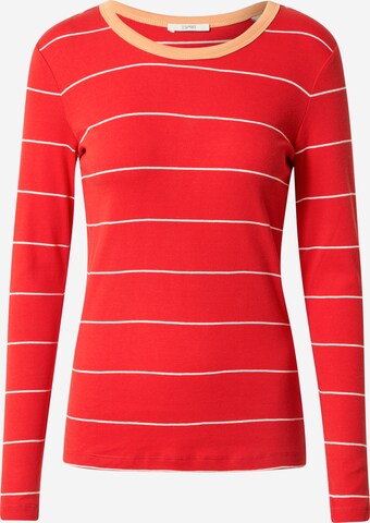 ESPRIT Shirt in Rood: voorkant