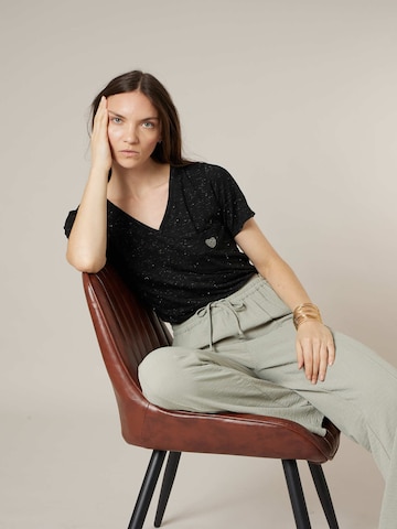 T-shirt 'Kellie' Deeluxe en noir