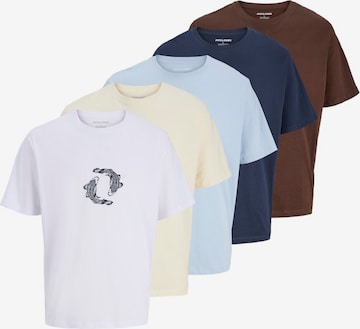 JACK & JONES - Camisa 'JJWOLFIE' em azul: frente