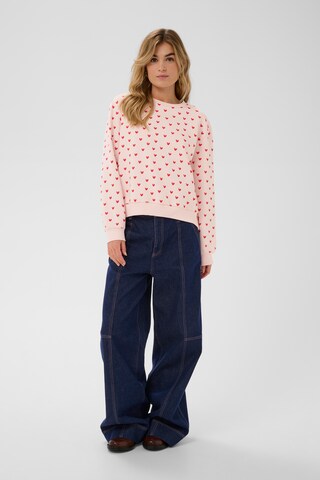 SAINT TROPEZ Sweatshirt 'PammaSZ' in Pink