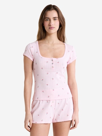 ETAM Slaapshirt 'Katell' in Roze